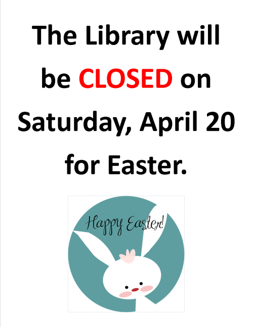 2019-4-Closed for Easter
