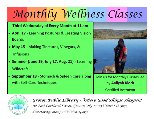 2019-Monthly Wellness Classes 2